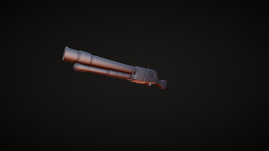 Shotgun - 3D model by Axsajim [af5e26f] - Sketchfab