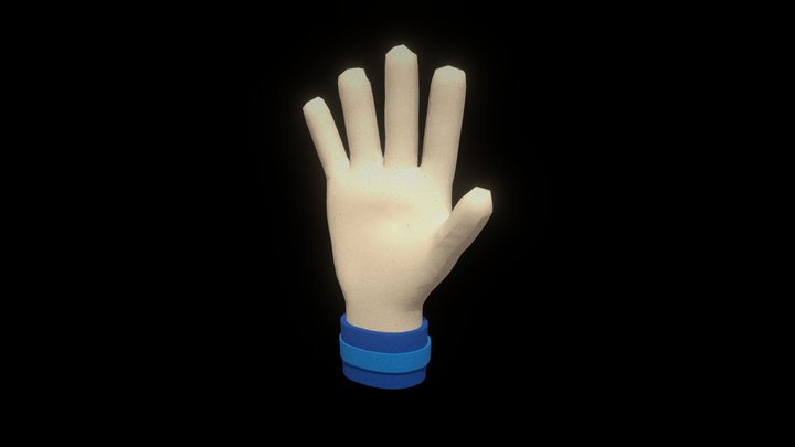 Toon Hand - VR – Modello 3D gratuito STL