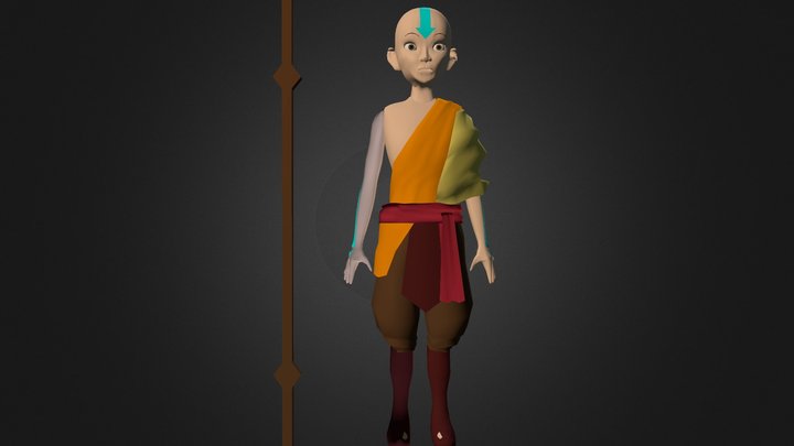 Aang 3D Model