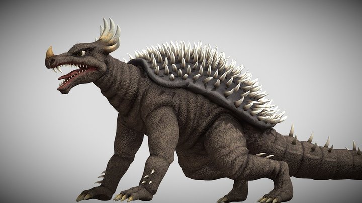 Showa Anguirus – Modelo 3D gratuito STL