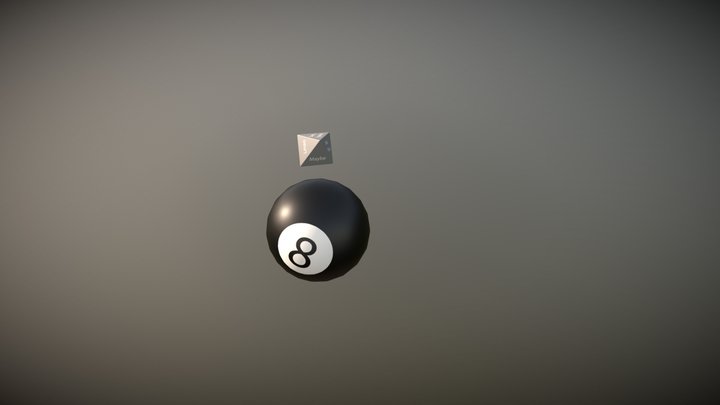 Pool Balls and Rack PBR 3D Model - 3D Models World