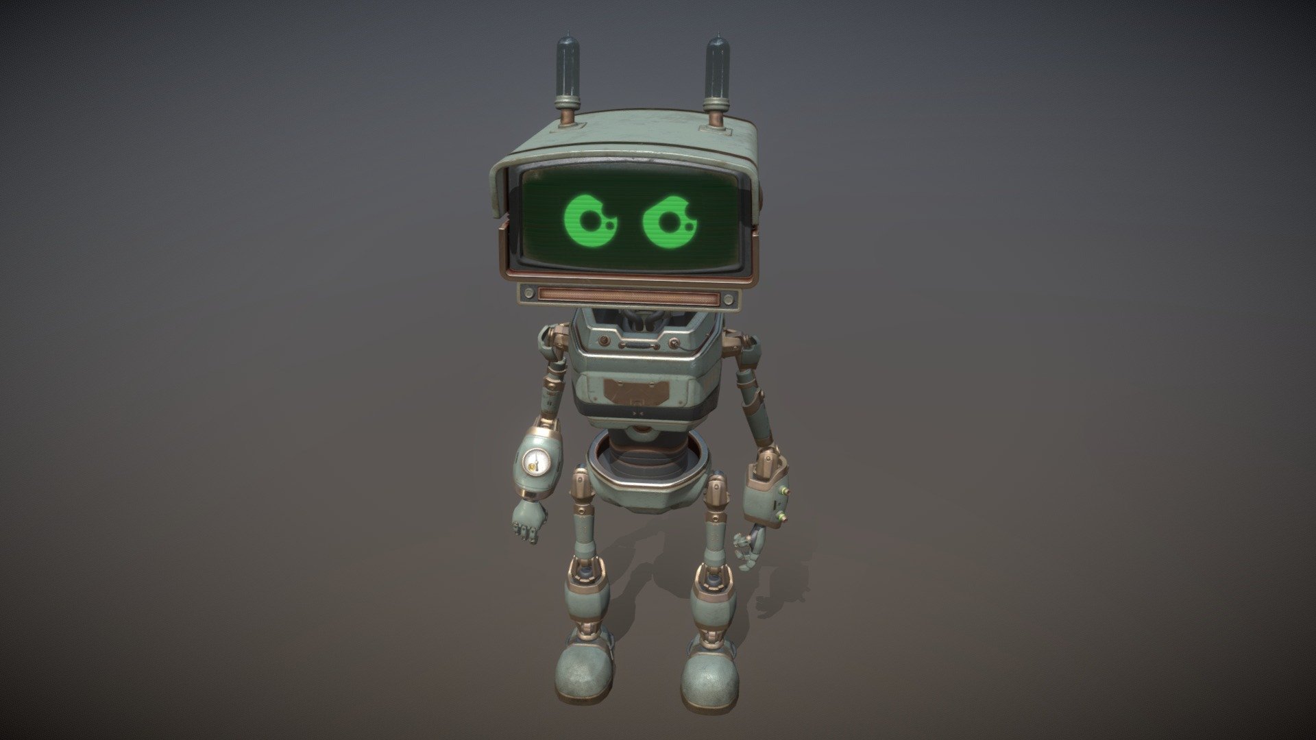 Old scout Soviet bot 