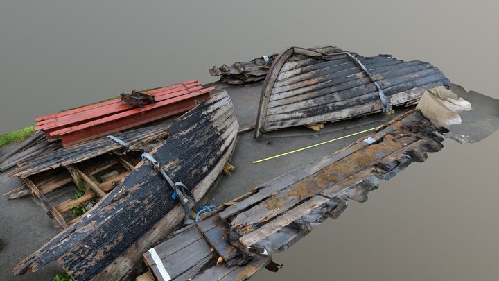 Elizabeth parts, Windermere Jetty, Cumbria, UK 3D Model