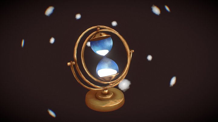 The Sand Clock 3D Model