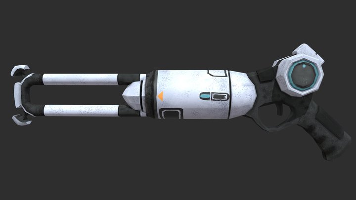 Subnautica stasis rifle 3D Model