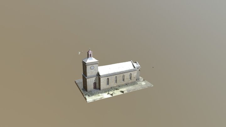 Avoca Church 3D Model