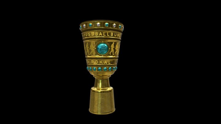 DFB POKAL 3D Model