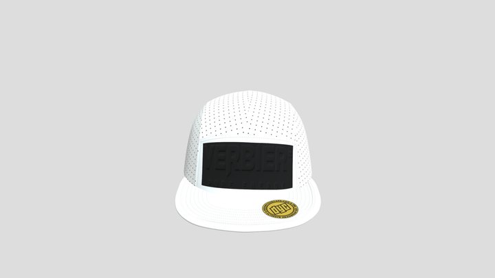 5 PANEL, CAMP HAT 3D Model
