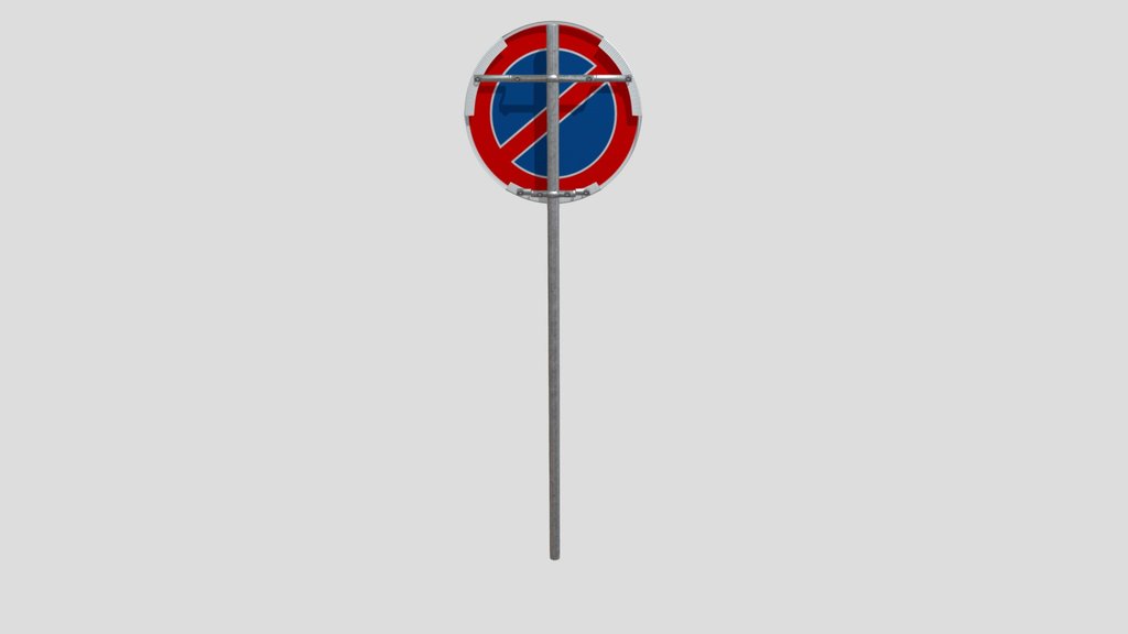 No Parking Road Sign