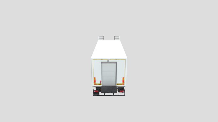 yoimiya airlines  Airport_catering_truck 3D Model