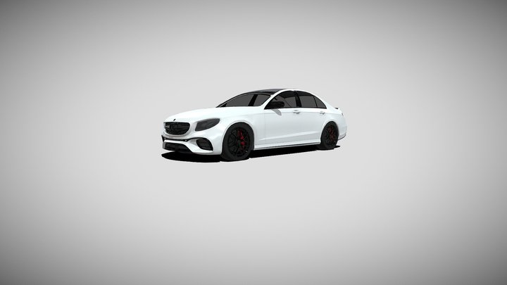 Mercedes-Benz E-Класс AMG 63 3D Model