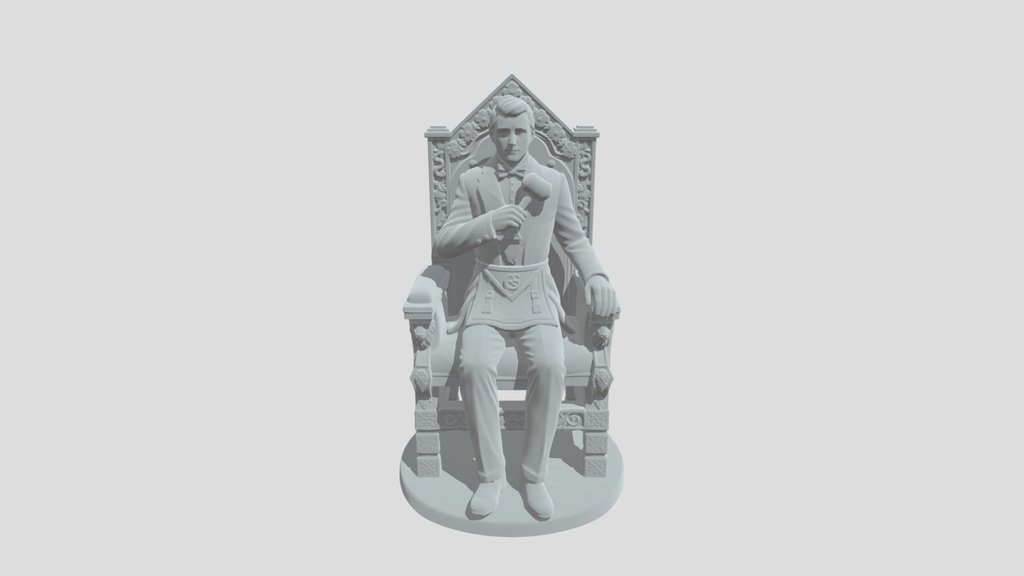 Grand Master on the Throne