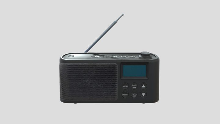 I-Box Radio 3D Model
