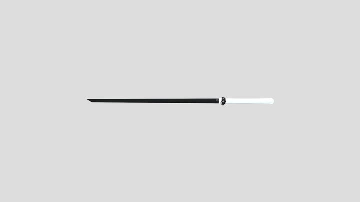 Tang Sword Blade 3D Model