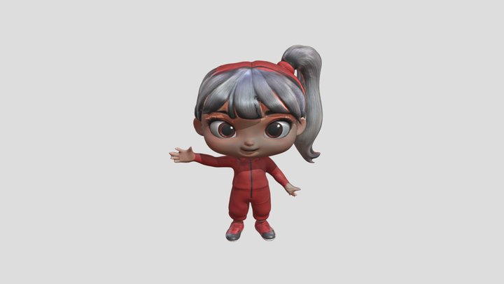 girl 3D Model