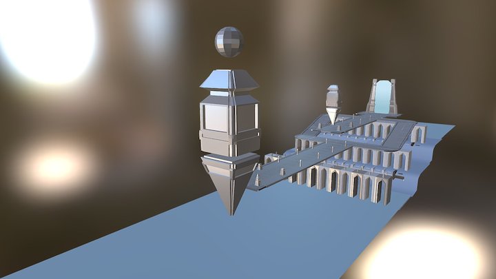 Enviroment Final Layout 3D Model