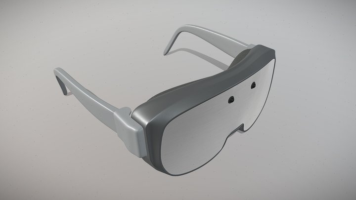 VR Glasses - Concept 3D Model