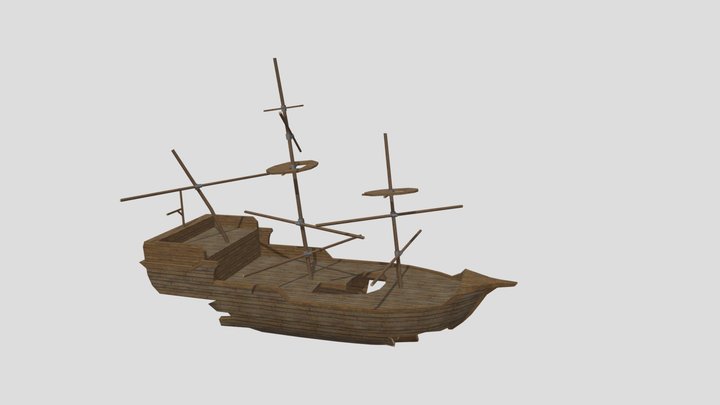 The Gorilla Tag Pirate Ship – Gratis 3D-model STL