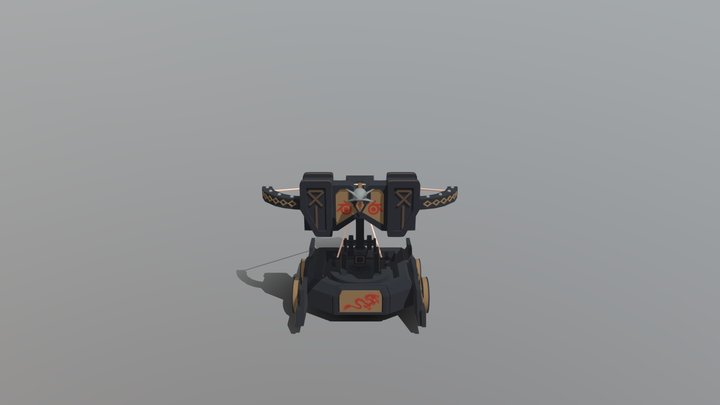 H/w detaling: 2 - ballista 3D Model
