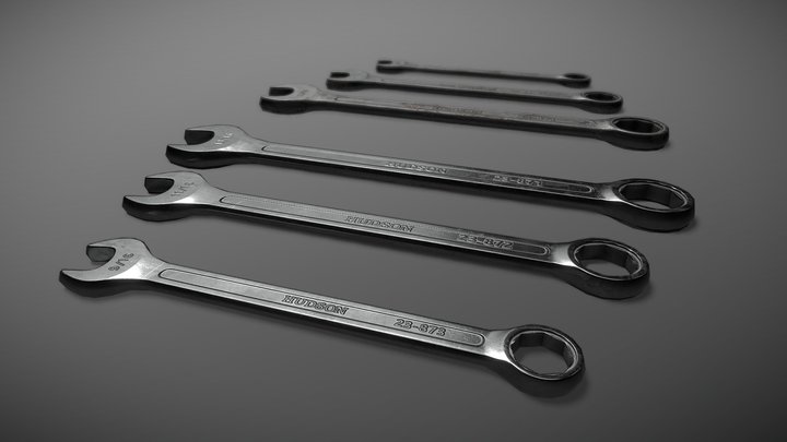 Combination Wrench (Clean/Dirty) – Gratis 3D-model STL