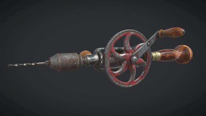 DAE Drill - Millers Falls No.980 3D Model