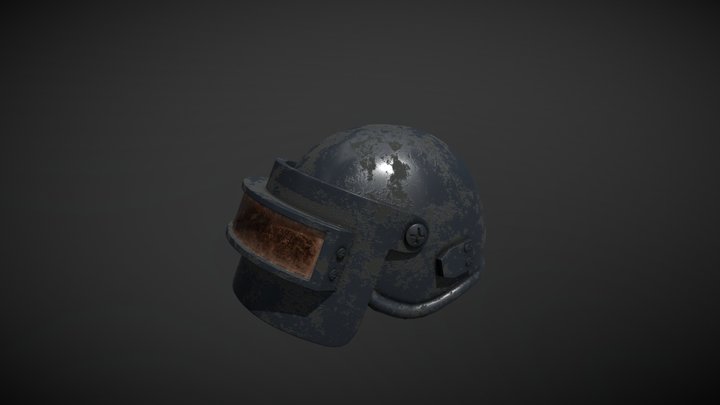 pubg helmet 3D Model