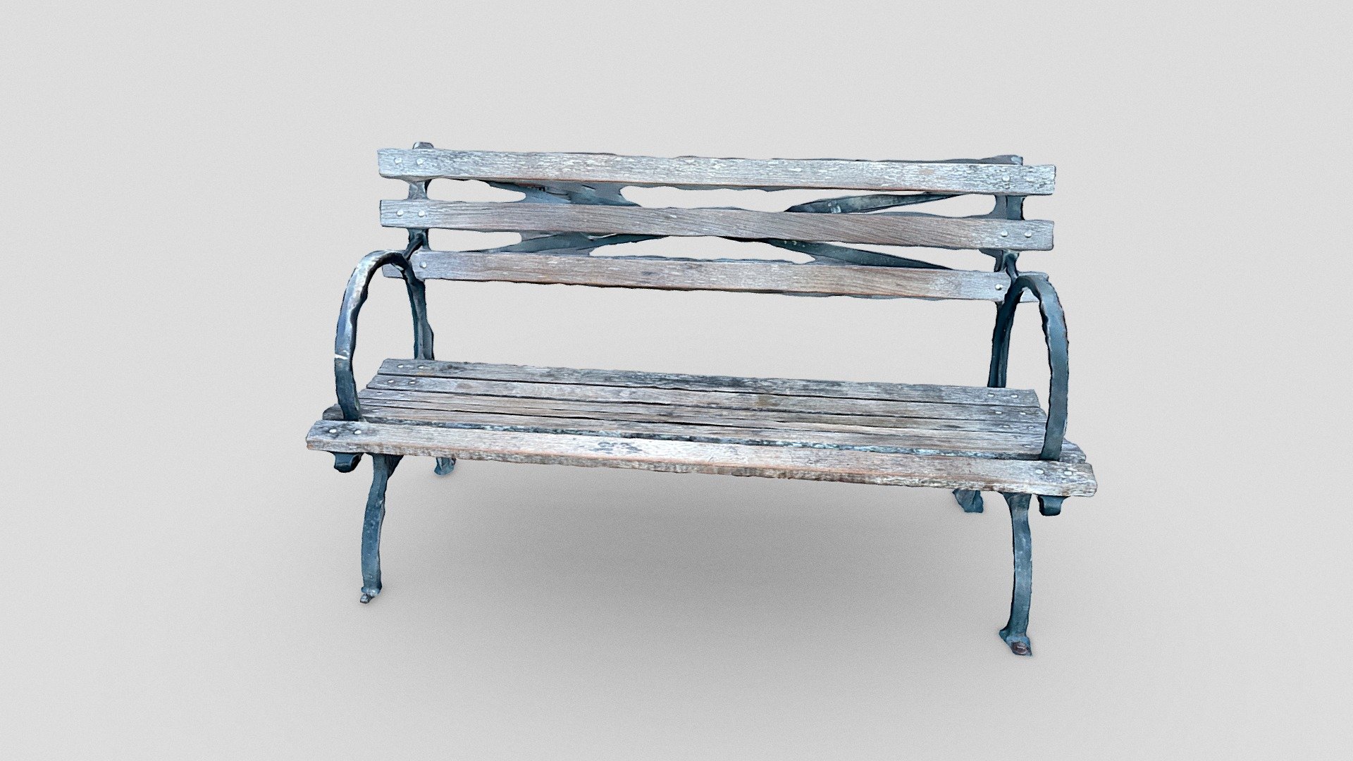 Bench near the Ferry Building, San Francisco