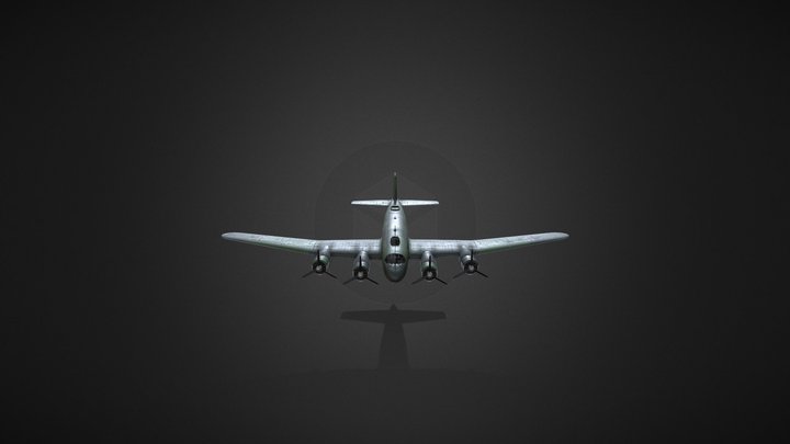 Fw-200 Condor 3D Model