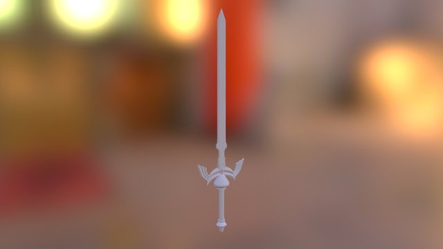 Master Sword 3D Model