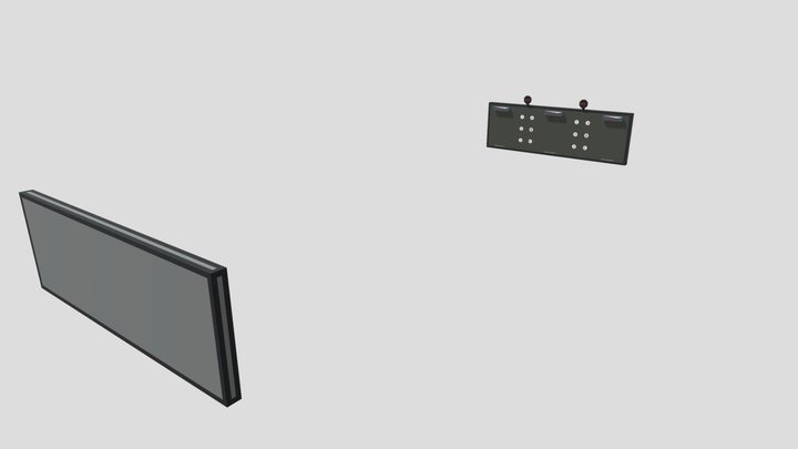 Angle Iron Wall Trim REV 10 14 3D Model