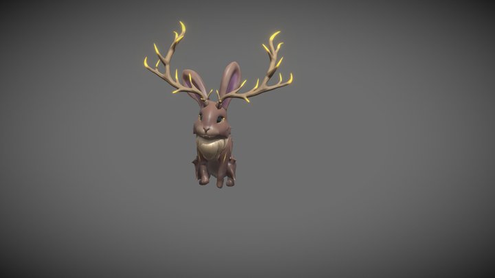 Jackalope (Remake) 3D Model