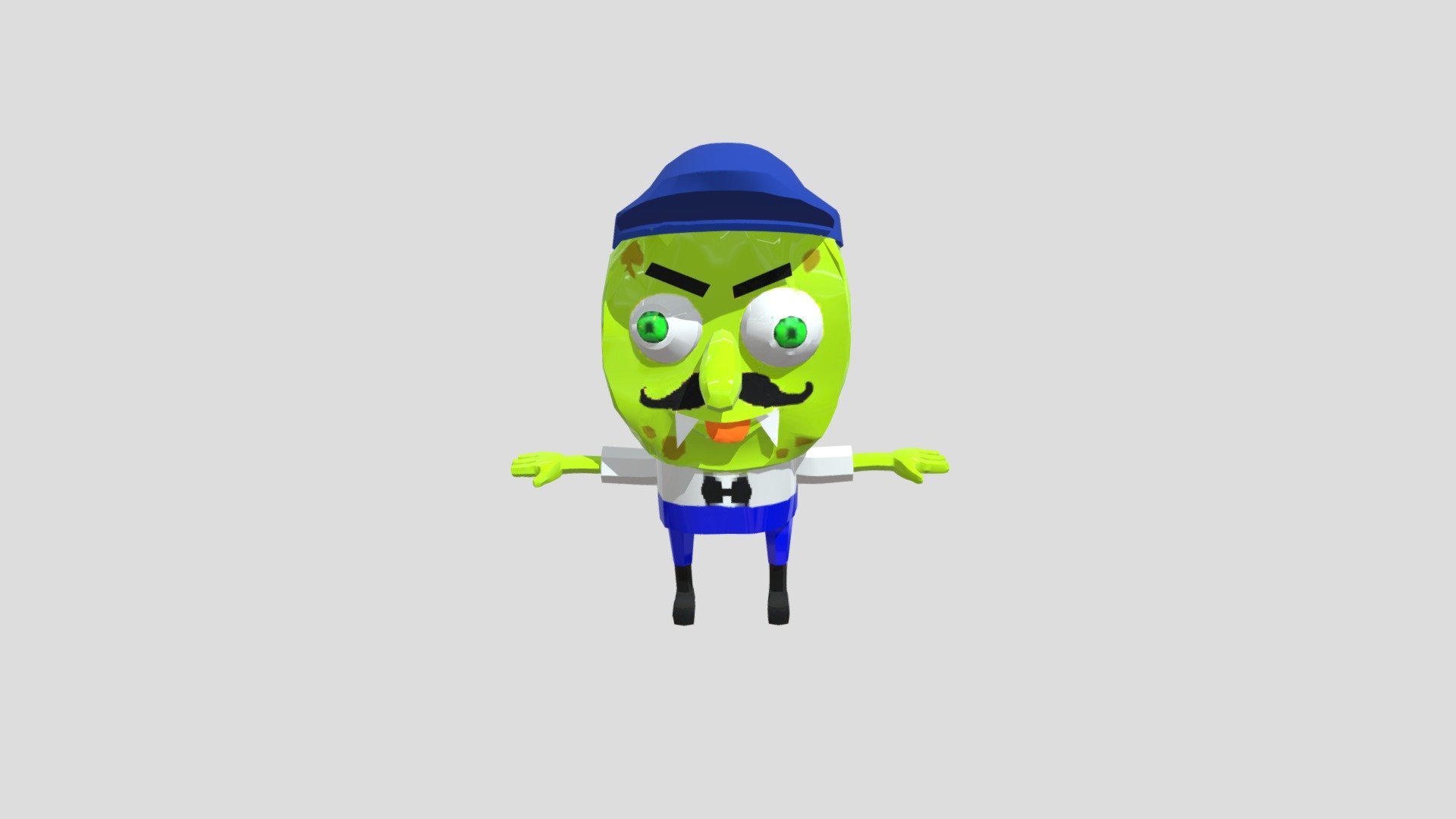 Sponge neighbor улучшеный - Download Free 3D model by max443434 ...