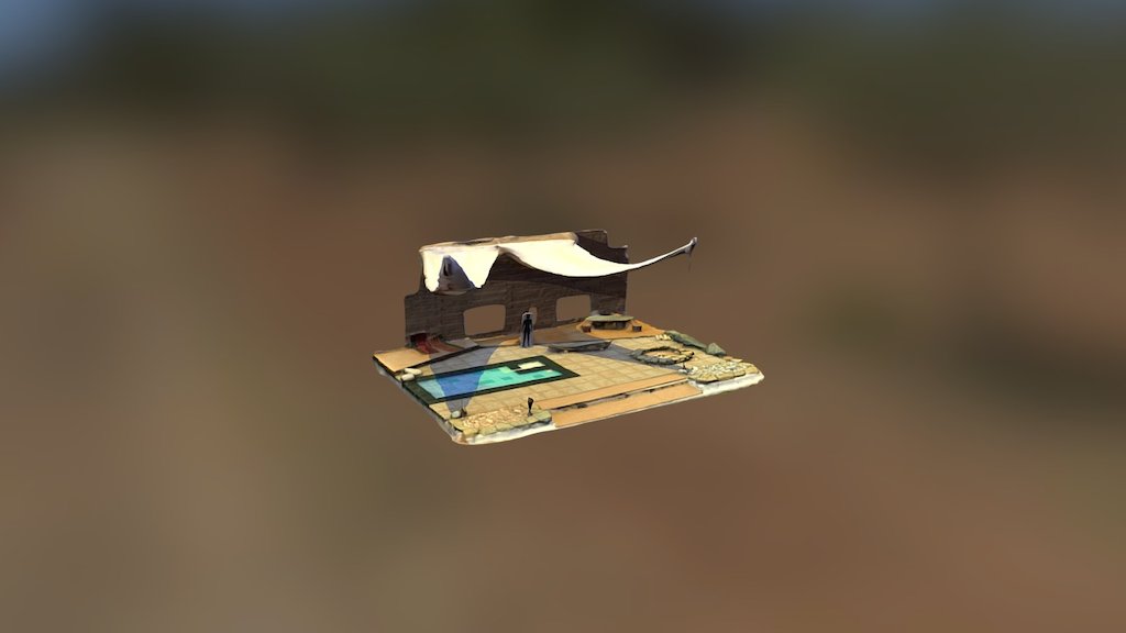 Architectural model Boma1