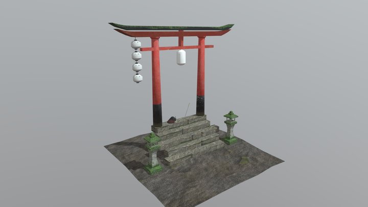 DAE 5 Finished props - By the ocean 3D Model