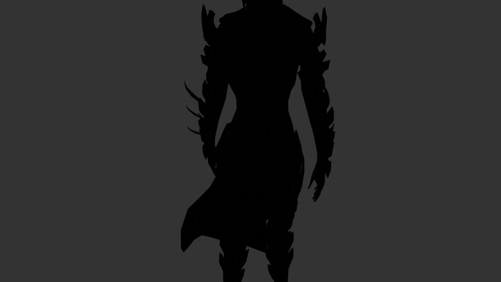 Female Norn Heavy 3D Model