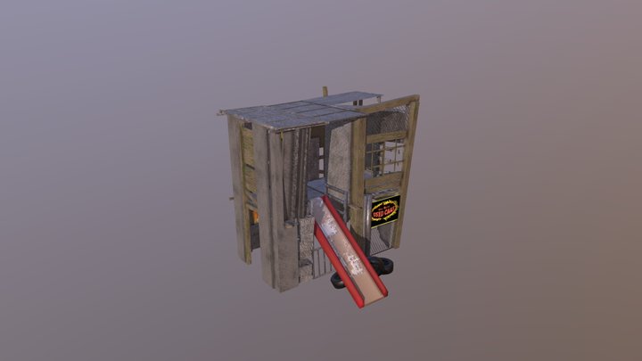 Junk Shack 3D Model