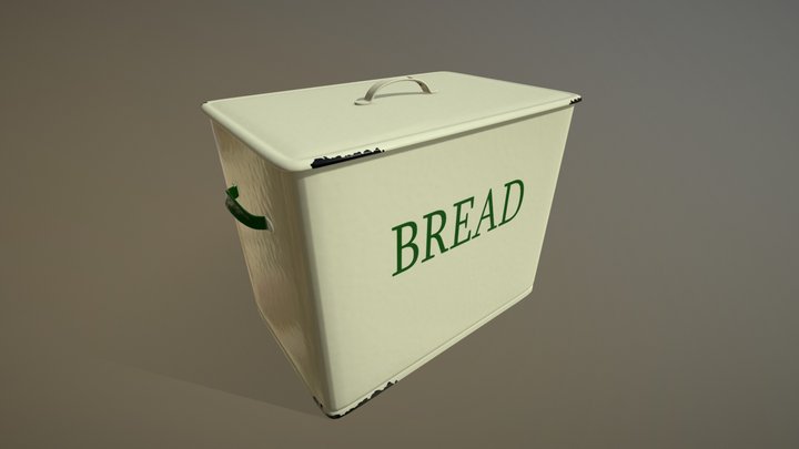 Bread Bin 3D Model