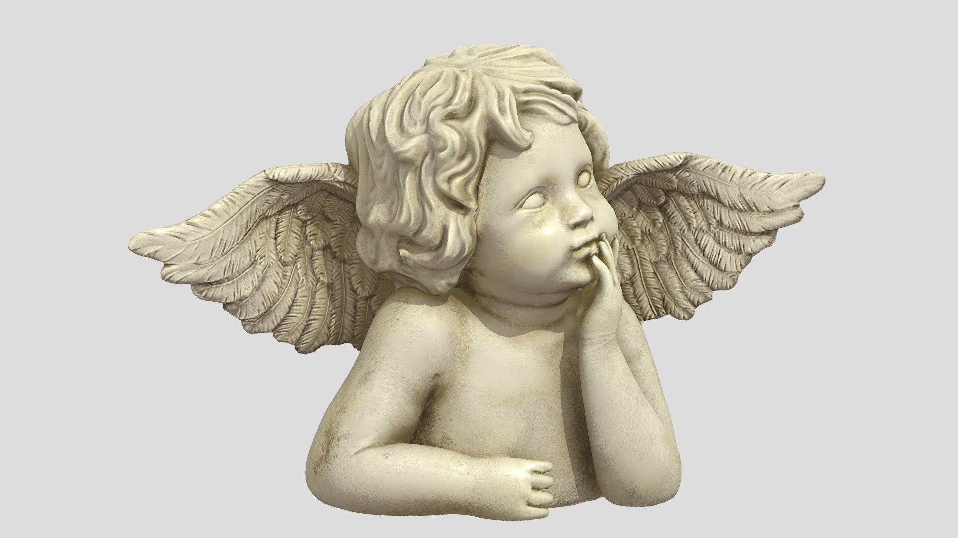 Putto Low Poly PBR Realistic - Buy Royalty Free 3D model by Frezzy ...