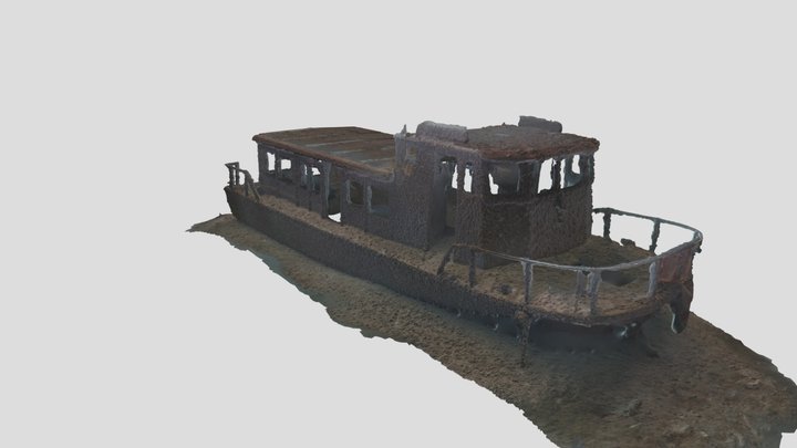Welland Tug 3D Model
