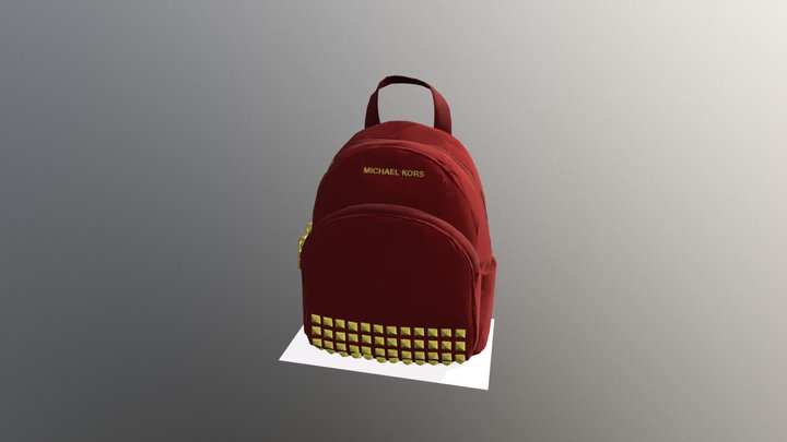 Abbey Backpack FBX 3D Model