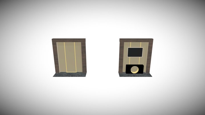 Стойки для картин 30.07 3D Model