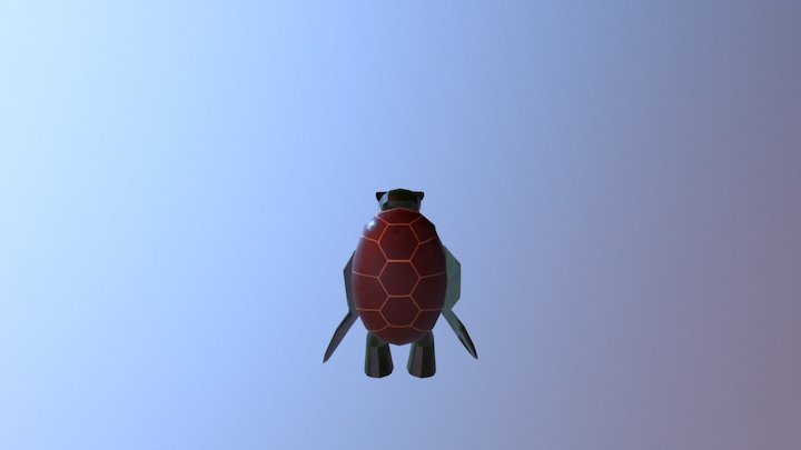 Bro Turtle Action 3D Model
