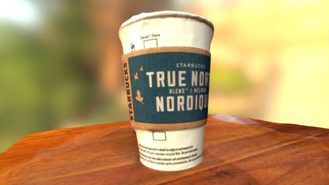 Starbucks Coffee 3D Model