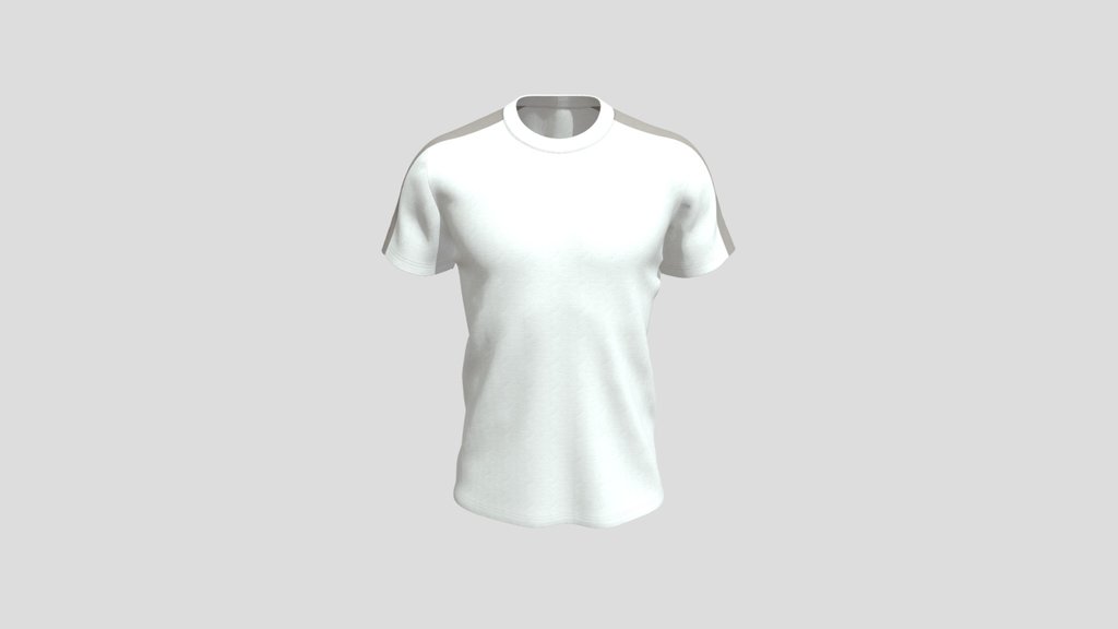 Two Tone Shoulder T Shirt