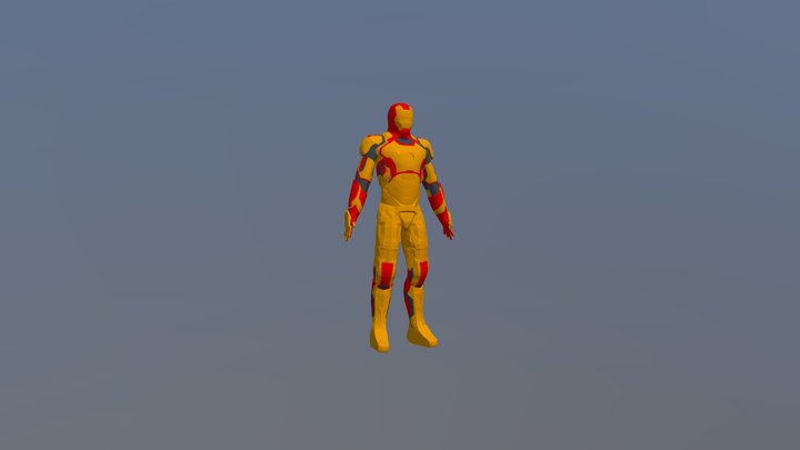Iron Man2 3D Model