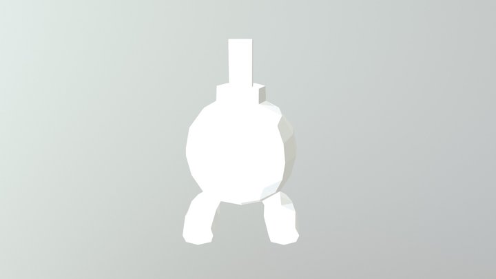 Bombman 3D Model