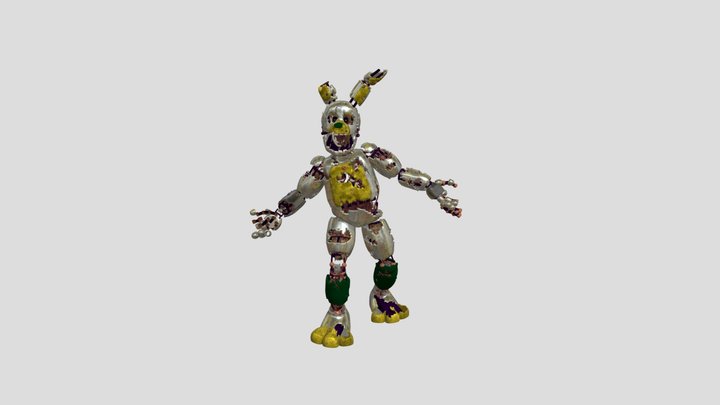 Realistic_springtrap_prototype 3D Model