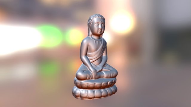 Buddha Quick Test Scan 3D Model