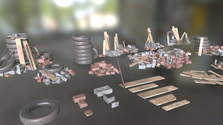 Debris_kit 3D Model
