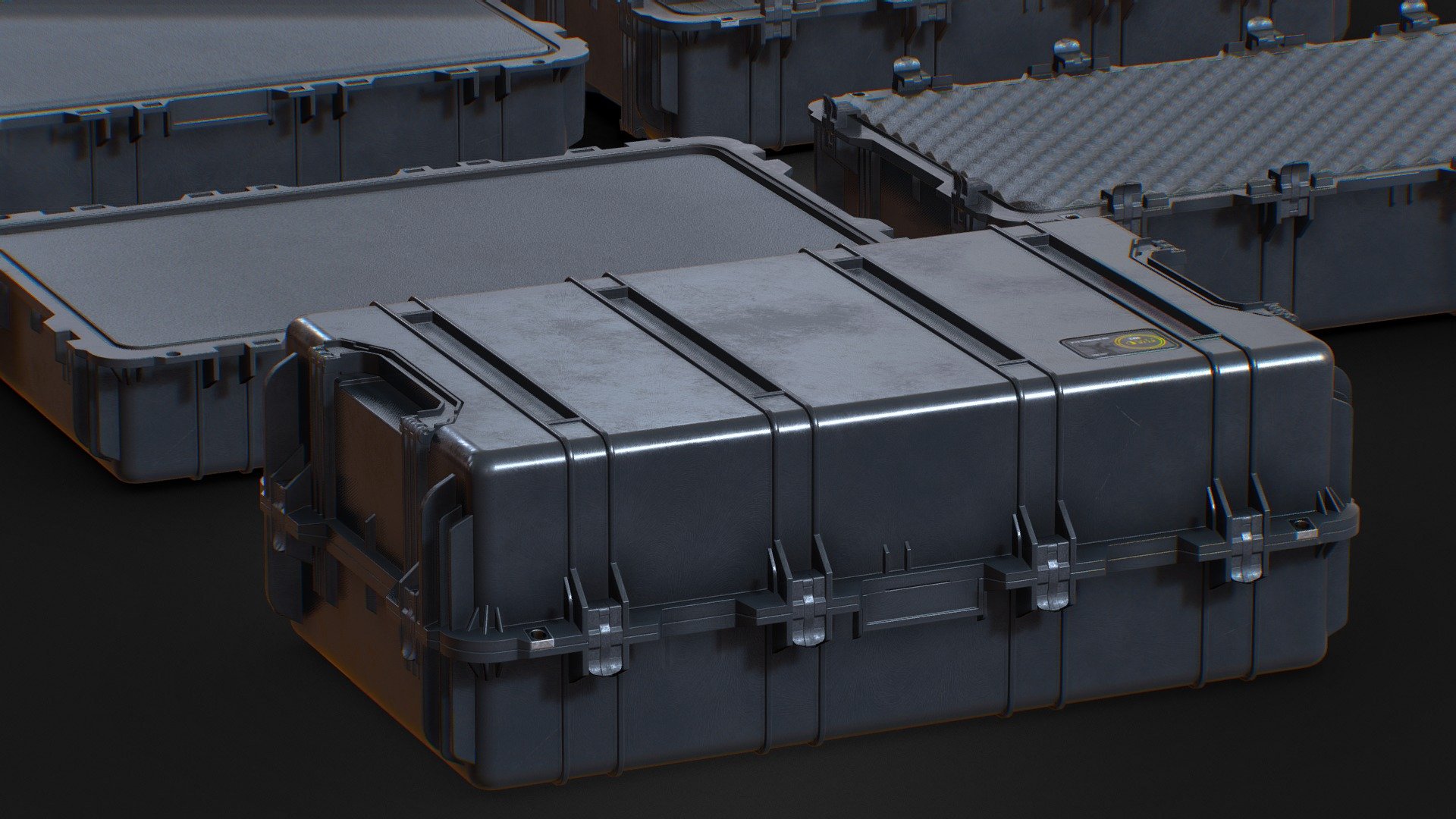 Weapon case Peli 1780 — Sketchfab embed 3D viewer